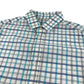 M&S shirt 9-10 years blue and white checked cotton