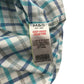 M&S shirt 9-10 years blue and white checked cotton