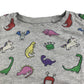 Next t-shirt 4-5 years grey short sleeve cartoon print