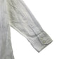 Next shirt 9 years white long sleeve button up shirt with diamond stitching and vertical stripe design