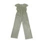 Monsoon jumpsuit 7-8 years golden sparkly short sleeve long leg