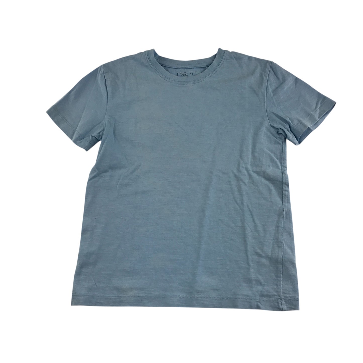 Next t-shirt 5-6 years blue plain short sleeve cotton
