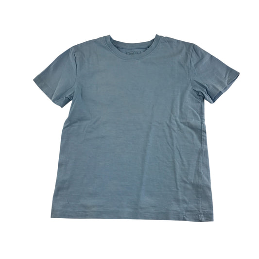 Next t-shirt 5-6 years blue plain short sleeve cotton