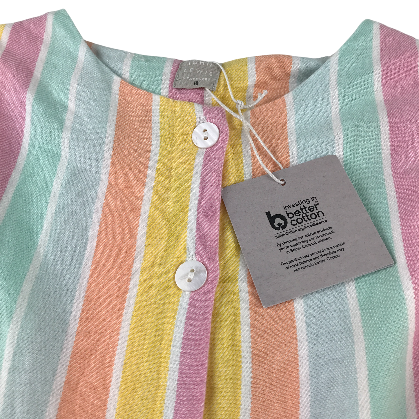 John Lewis 10 years multicolour dress