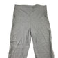 Primark Thermal Bottoms 7-8 Years Light Grey Plain with Vertical Ridges