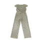 Monsoon jumpsuit 7-8 years golden sparkly short sleeve long leg