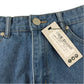 Boohoo UK 4 blue denim mini skirt cotton