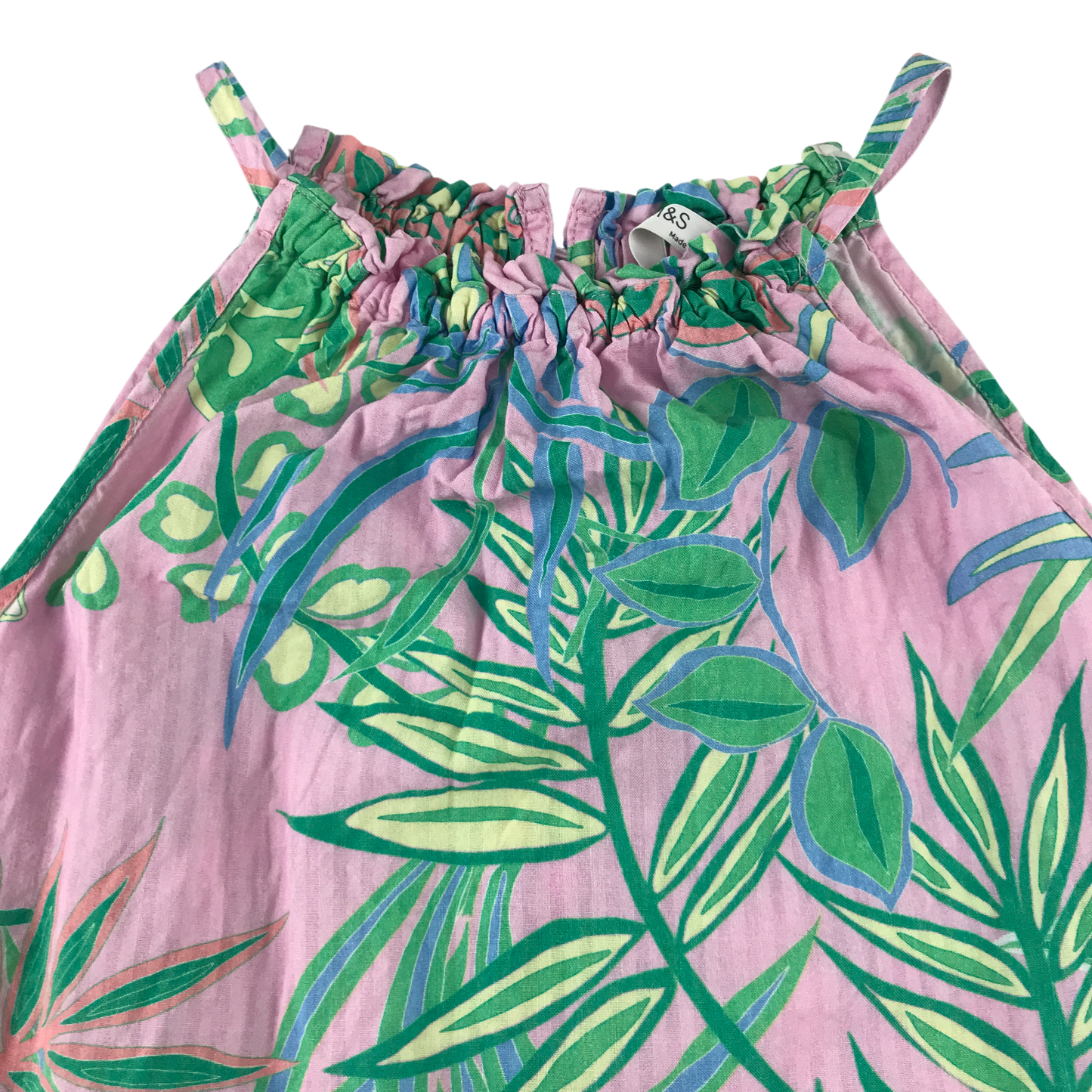 M&S 10 years pink dress