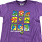 BossKangaroo t-shirt Age 6 purple short sleeve with animal graphic