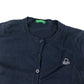 Benetton Cardigan Age 8 Navy Button Up