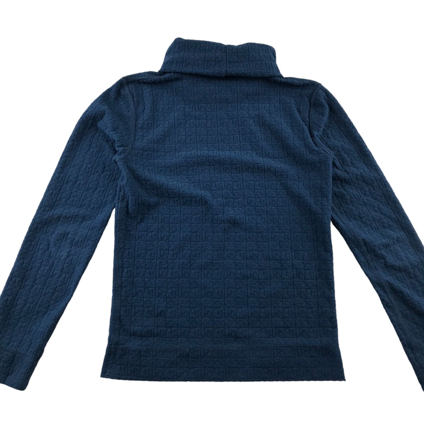 Decathlon 10-12 years blue turtle neck wedze thermal