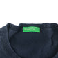 Benetton Cardigan Age 8 Navy Button Up
