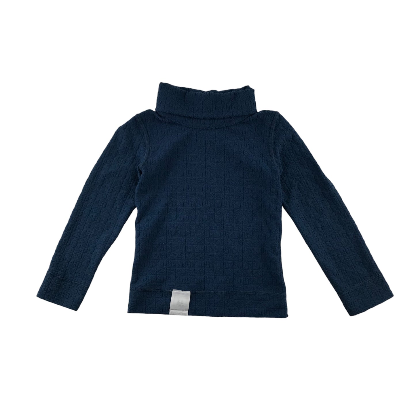 Decathlon Wedze Thermal Top 4-6 Years Blue Turtle Neck