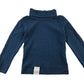 Decathlon top 4-6 years blue turtle neck wedze thermal