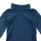 Decathlon top 4-6 years blue turtle neck wedze thermal