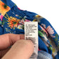 Monsoon dress 9-10 years blue floral with teared hem