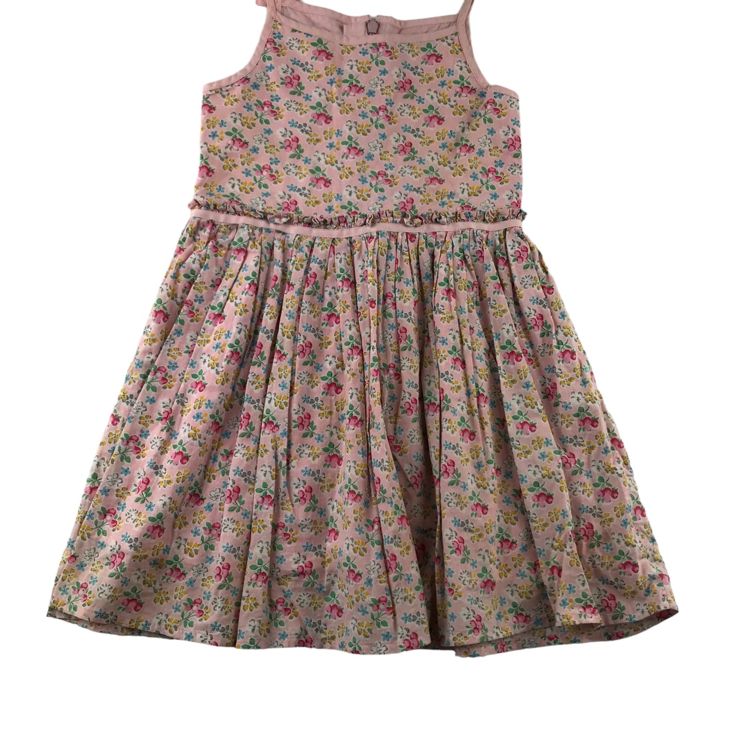 Next Dress Age 6 Pink Floral Print Design Cotton