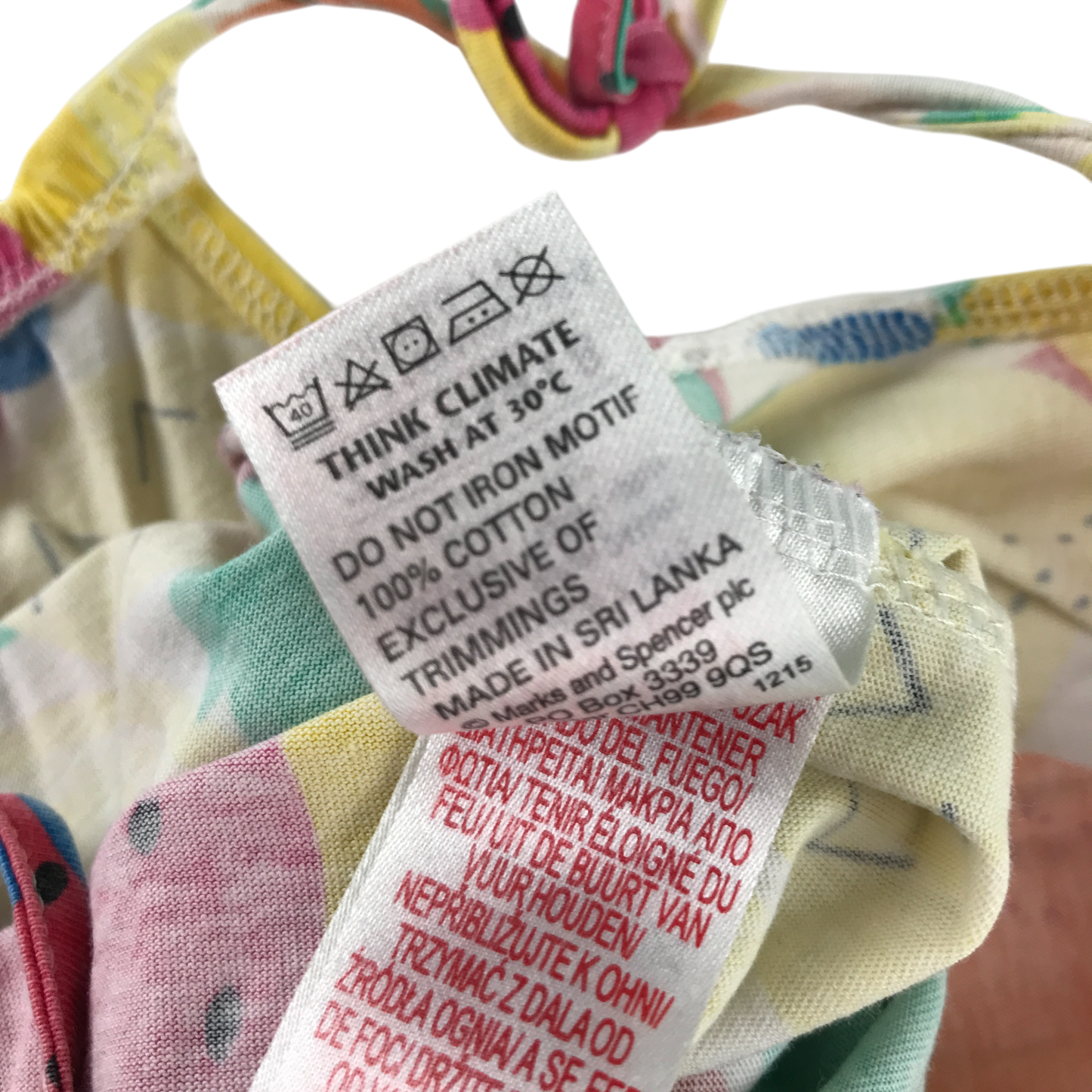 M&S 6-7 years multicolour dress