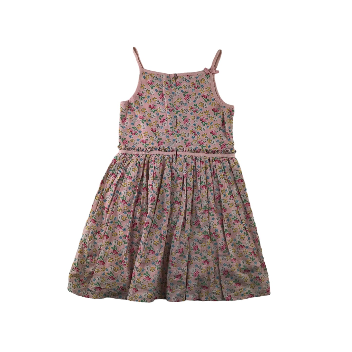 Next Dress Age 6 Pink Floral Print Design Cotton