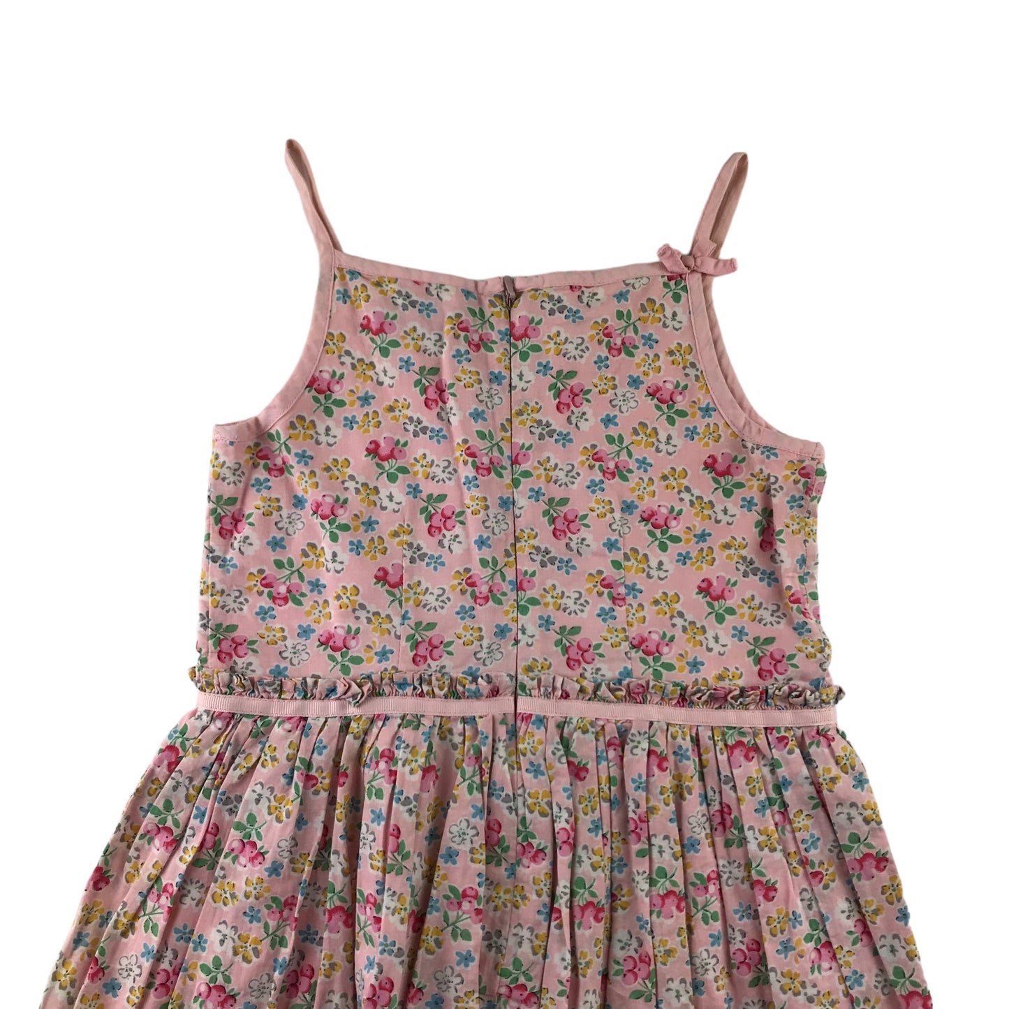 Next Dress Age 6 Pink Floral Print Design Cotton