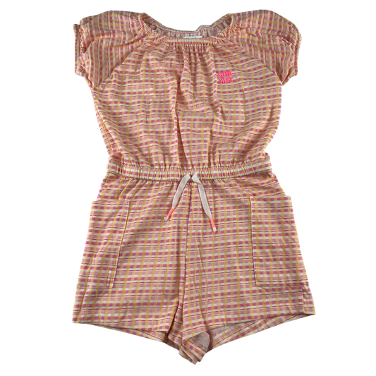Leigh Tucker 7-8 years pink playsuit
