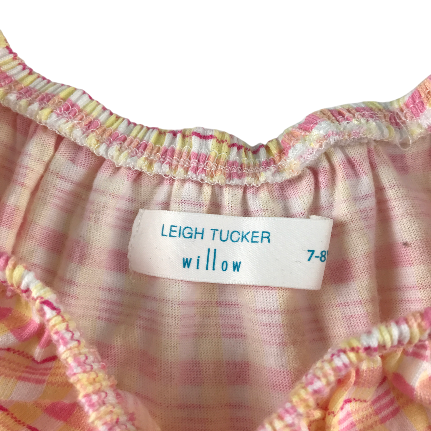 Leigh Tucker 7-8 years pink playsuit