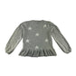 Next jumper 6-7 years grey plain withy star design cotton