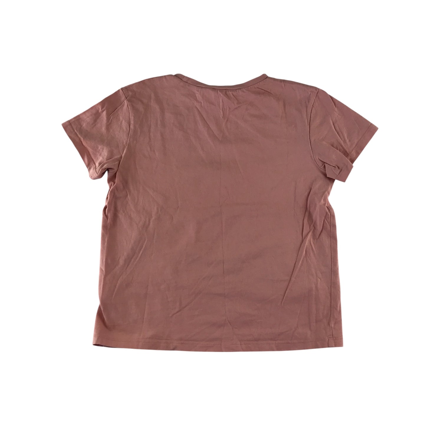 H&M t-shirt 9-10 years pink rabbit graphic design cotton