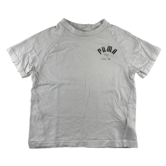 Puma 7-8 years white t-shirt