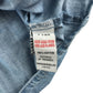 Matalan dress 6-7 years blue denim lace collar detail button up cotton
