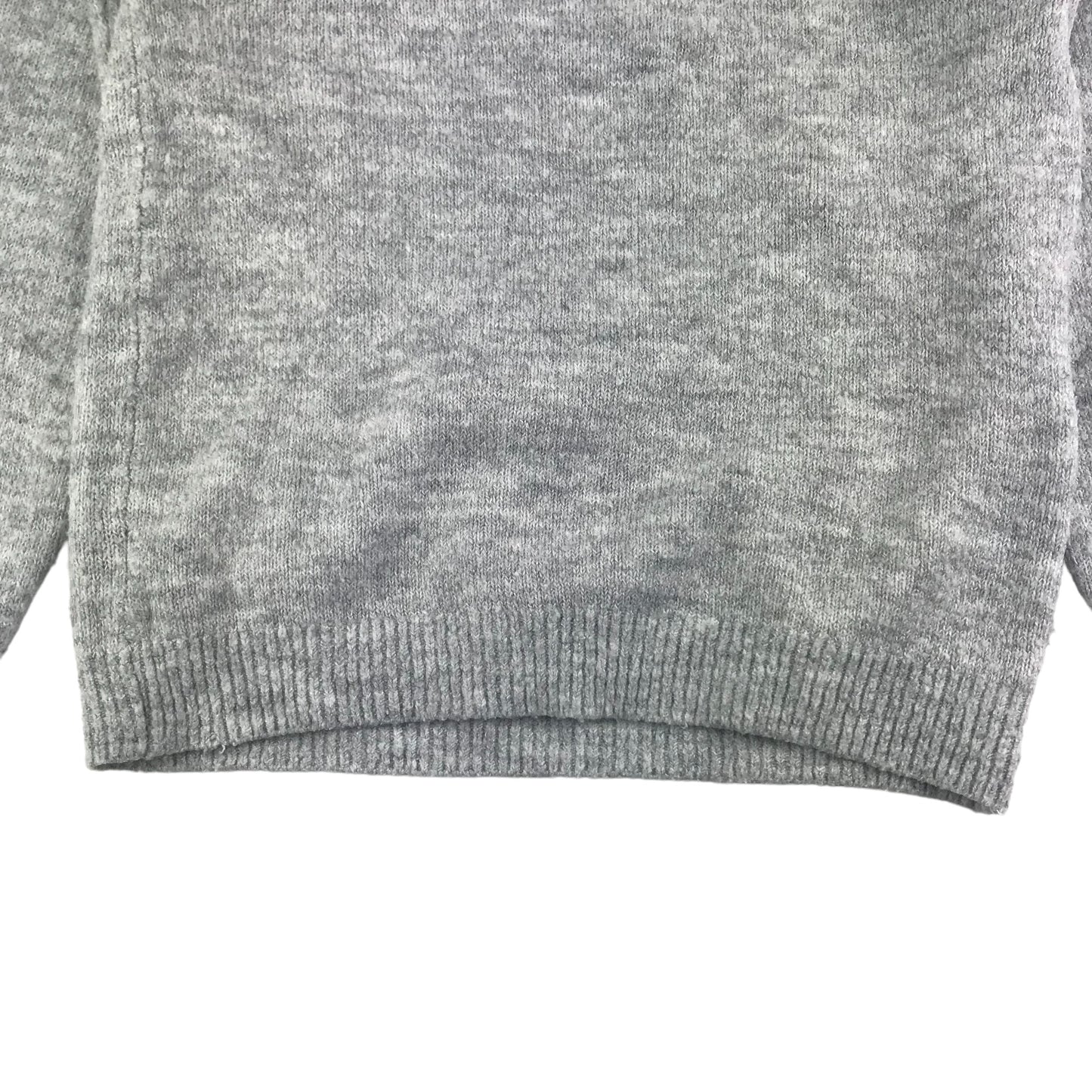 George Jumper Age 9 Grey Light Pink Love Hearts