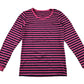 M&S Thermal Top 11-12 Years Pink and Navy Stripy