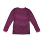 M&S Thermal Top 11-12 Years Pink and Navy Stripy