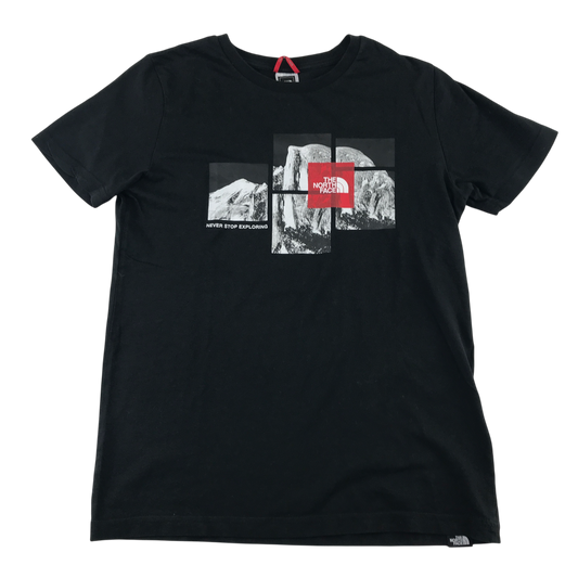 North Face 14-16 years black t-shirt