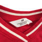 H&M sweater 10-12 years red varsity style