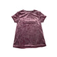 Next blouse 6-7 years pink plain velvety top