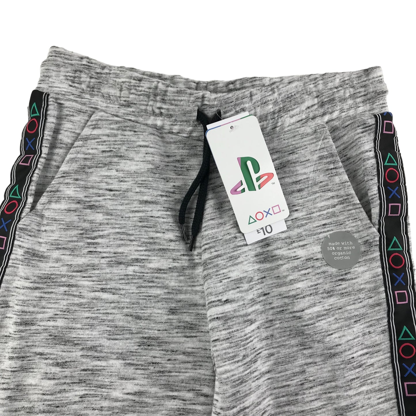 F&F Shorts Age 11 Grey PlayStation Jersey