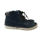 Trainers shoe size UK 2 navy upper and white outer soles