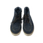 Trainers shoe size UK 2 navy upper and white outer soles