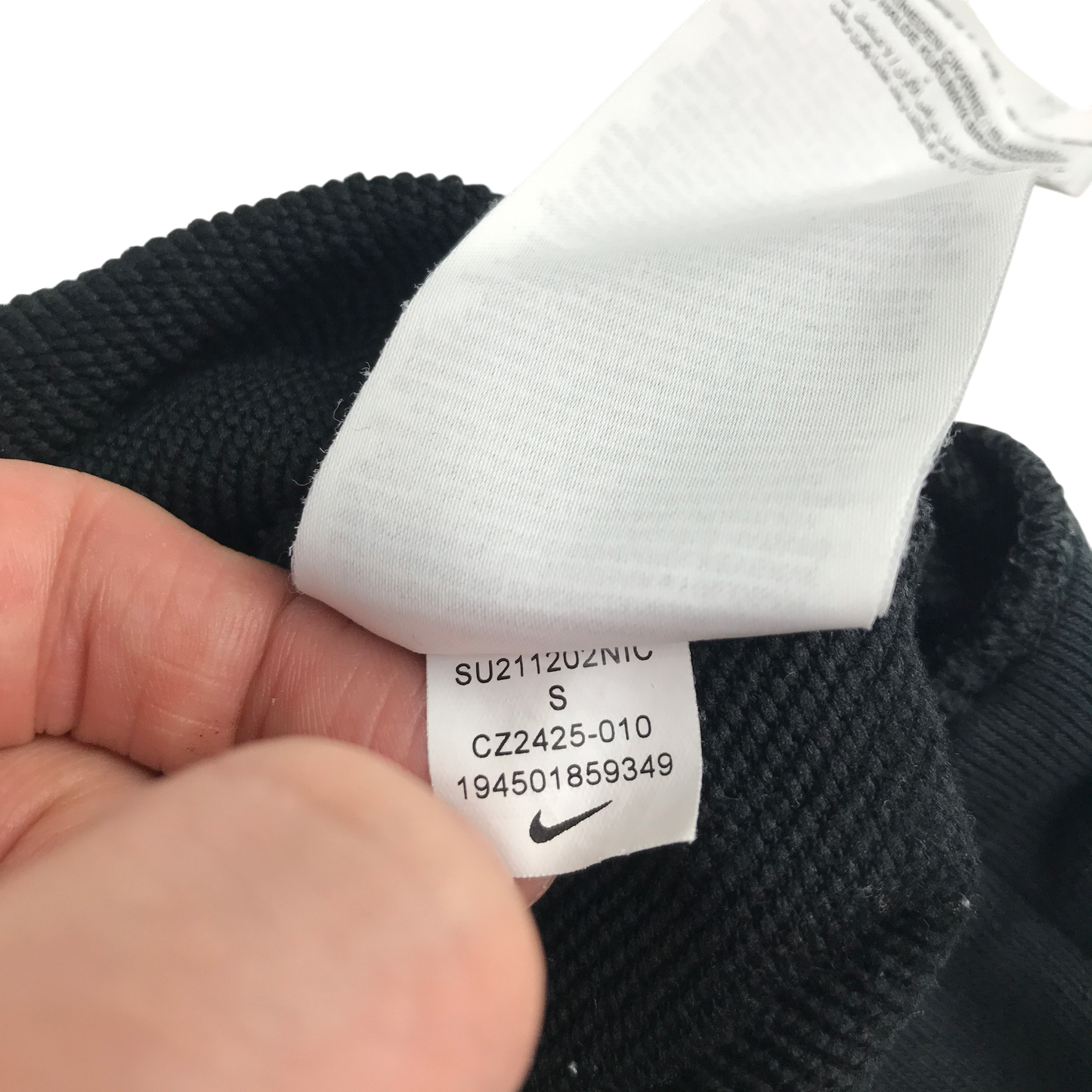 Nike Small Black Hoodie
