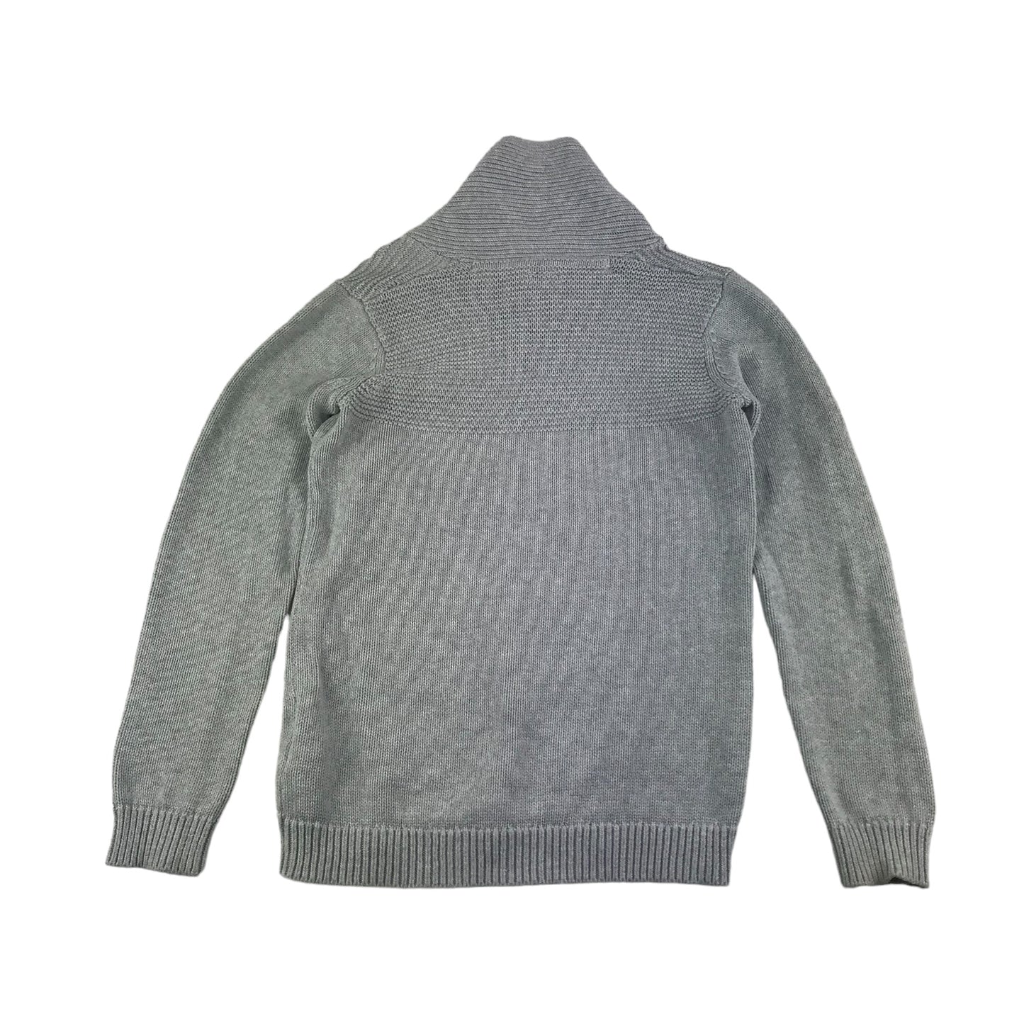 Lee Cooper Jumper Age 10 Light Grey High Collar