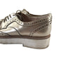 Zara brogue shoes shoe size 5 golden shiny smart shoes