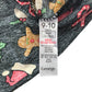 George festive dress 9-10 years black long sleeve A-line stretchy gingerbread print pattern
