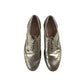 Zara brogue shoes shoe size 5 golden shiny smart shoes