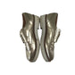 Zara brogue shoes shoe size 5 golden shiny smart shoes