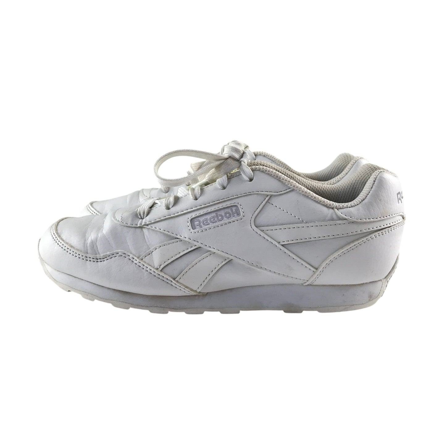 Reebok trainers shoe size UK 5.5 white sneakers with laces