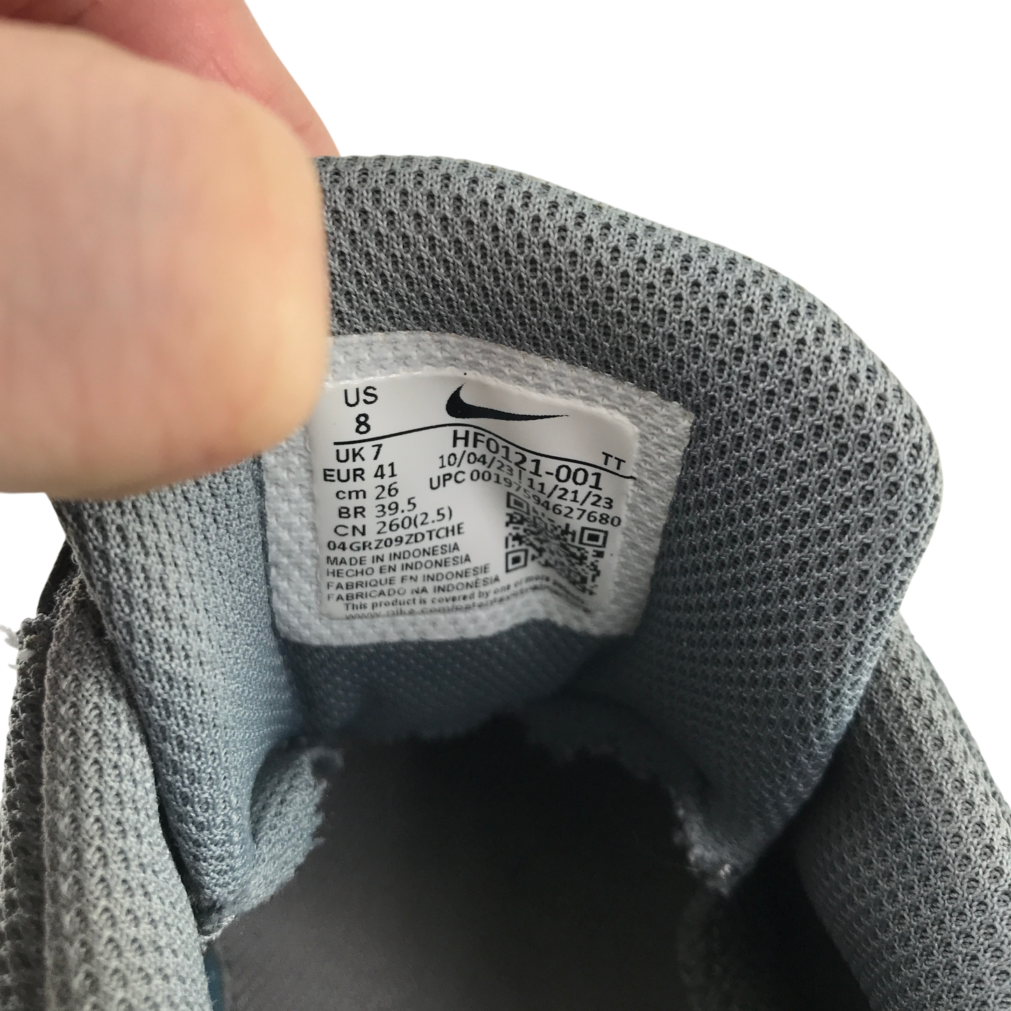 Preloved Nike trainers for kids