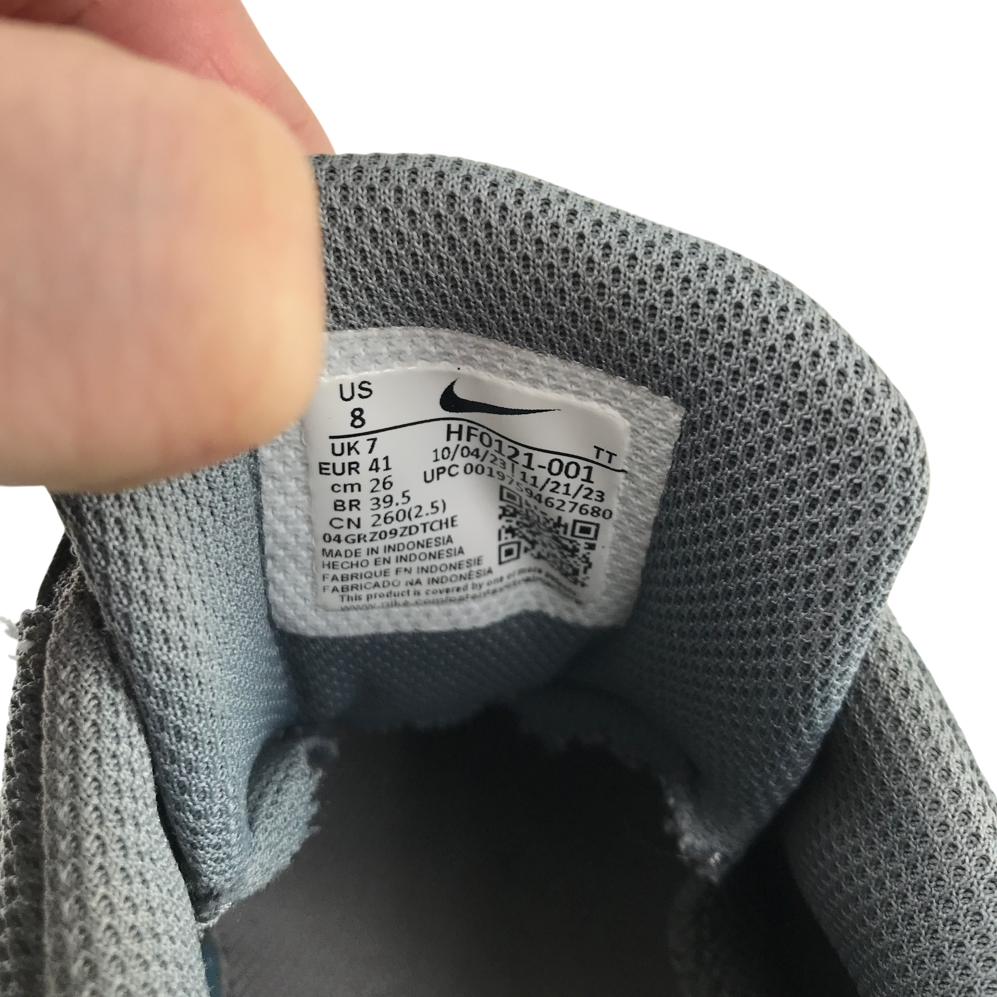 Preloved Nike trainers for kids