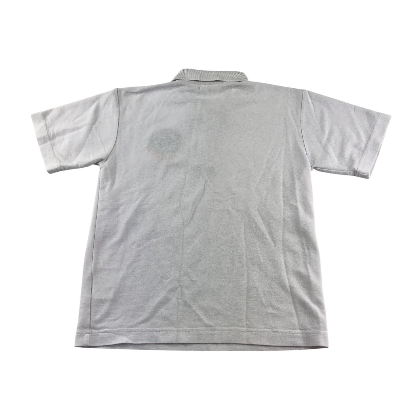 Glendale Gaelic PS Primary white polo shirt