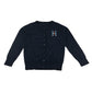 *Hallside Primary Navy Blue Cardigan Knitted Jumper